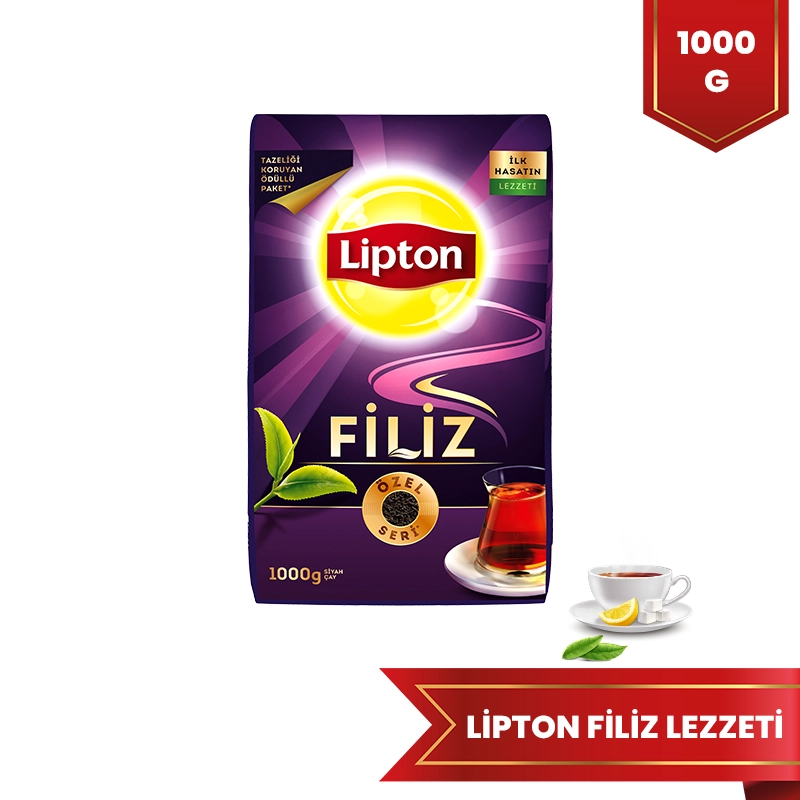 Lipton Filiz Dökme Siyah Çay 1000 G - 1