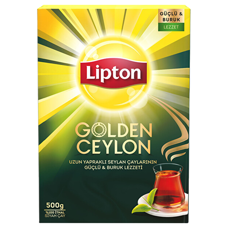 Lipton Golden Ceylon Dökme Çay 500 Gr Siyah Çay