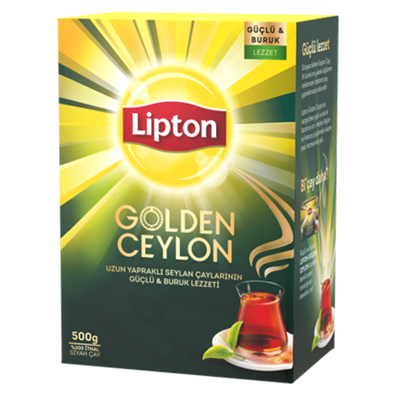 Lipton Golden Ceylon Dökme Çay 500 Gr Siyah Çay - Thumbnail