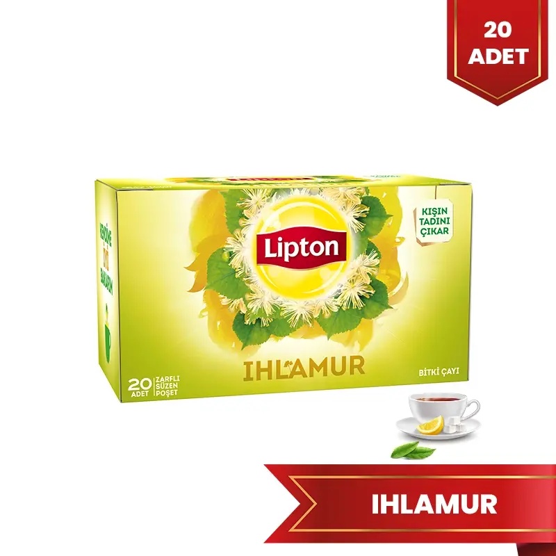 Lipton Ihlamur Bardak Poşet Çay 20 Adet - 3