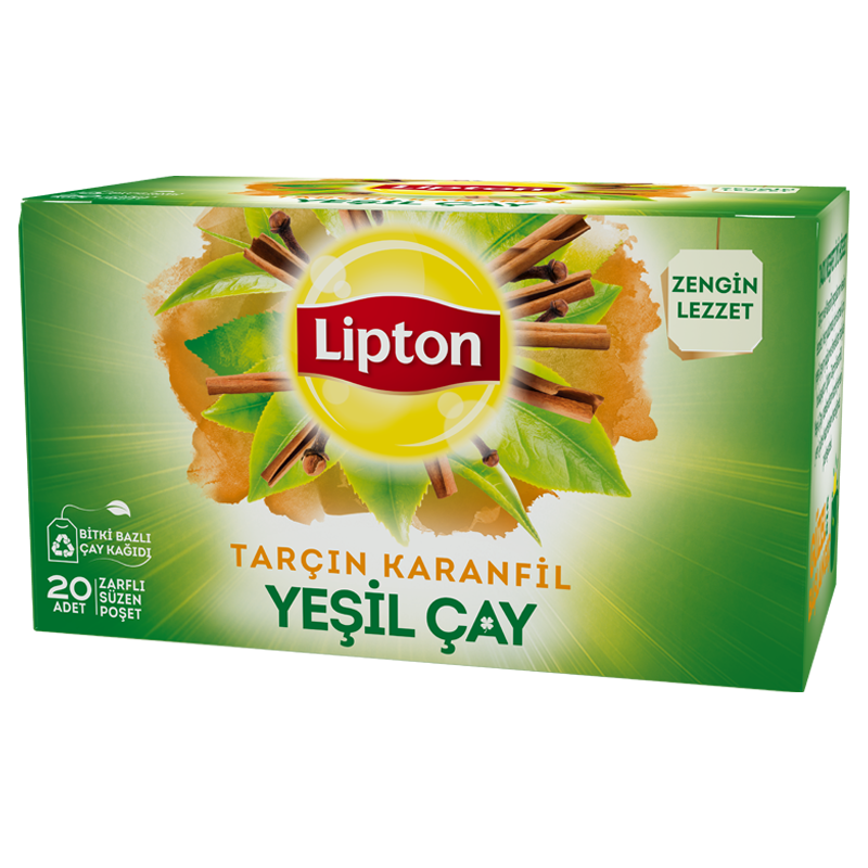 Lipton Karanfil ve Tarçınlı Yeşil Çay 20'li Bitki Çayı - 7