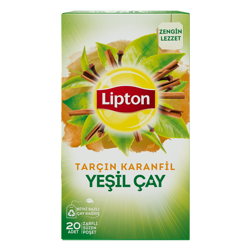 Lipton Karanfil ve Tarçınlı Yeşil Çay 20'li Bitki Çayı - 4