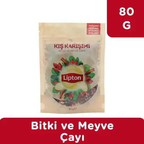 Lipton Kış Karışımı Dökme Bitki Çayı 80 Gr - 2