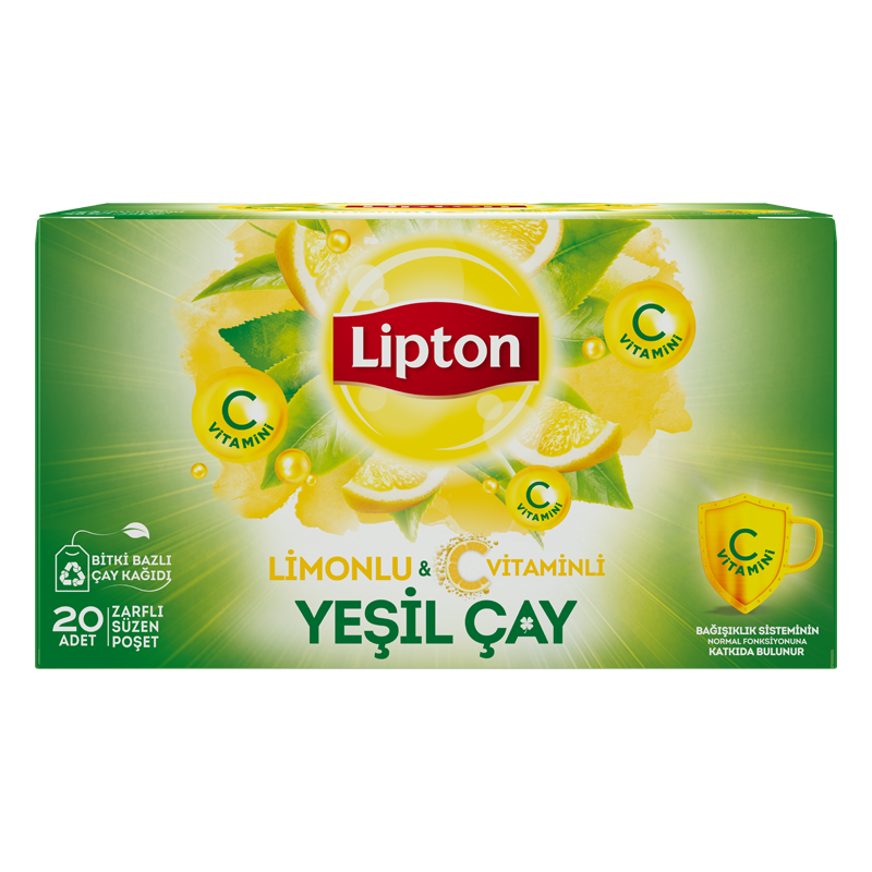 Lipton Limonlu Yeşil Çay 20'li Bitki Çayı - 3
