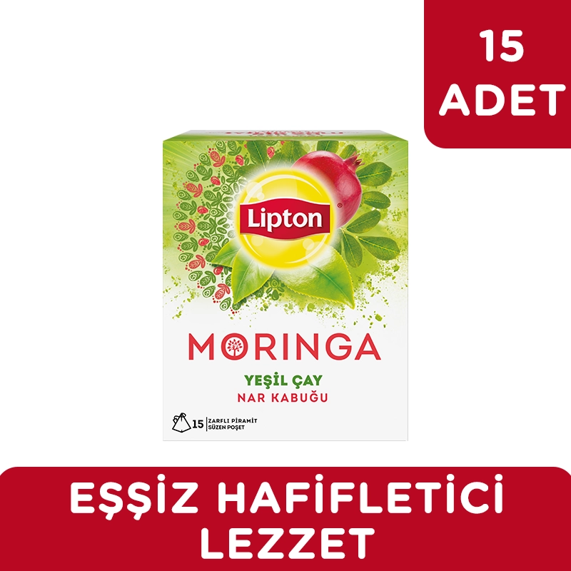 Lipton Moringa Bardak Poşet Çay 15'li - Thumbnail