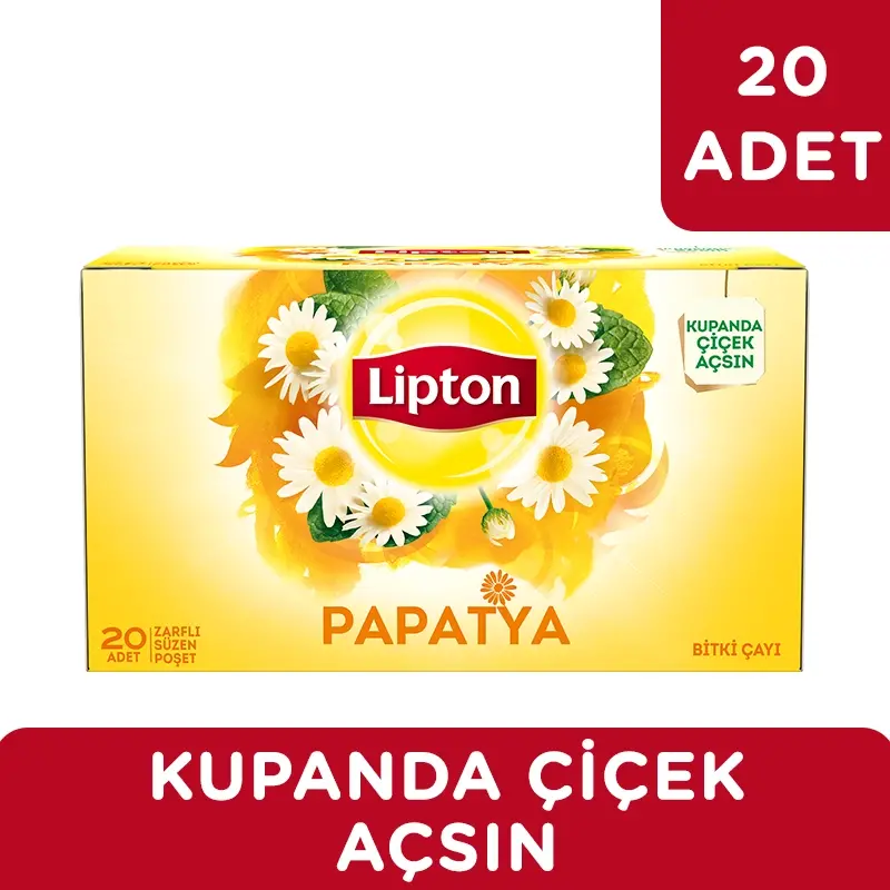 Lipton Papatya Bardak Poşet Çay 20'li - 2