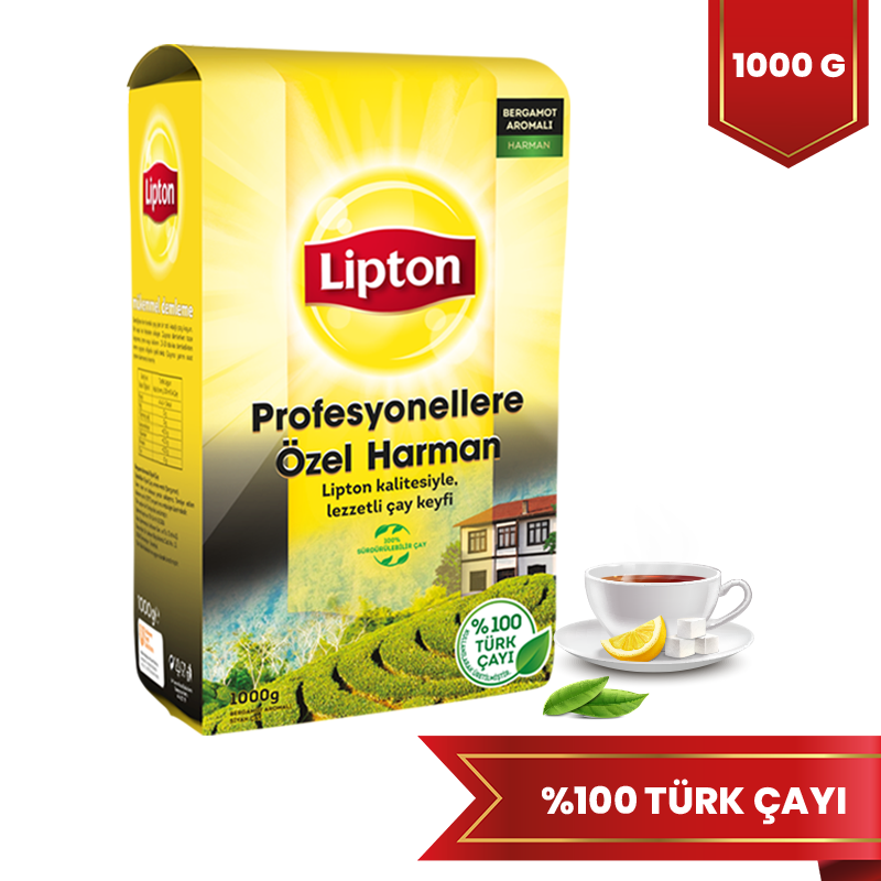 Lipton Profesyonellere Özel Harman Dökme Çay 1000 Gr Siyah Çay - 1