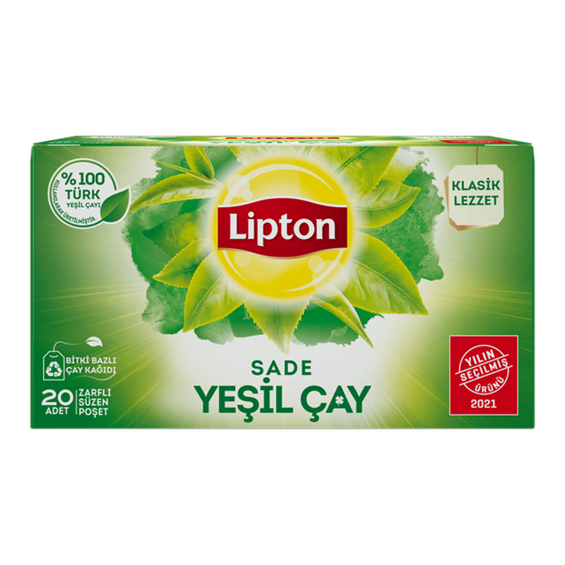 Lipton Sade Yeşil Çay 20'li Bitki Çayı - 3