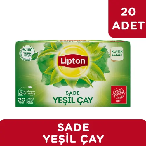 Lipton Sade Yeşil Çay 20'li Bitki Çayı - 2