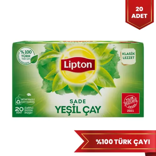 Lipton Sade Yeşil Çay 20'li Bitki Çayı - 1