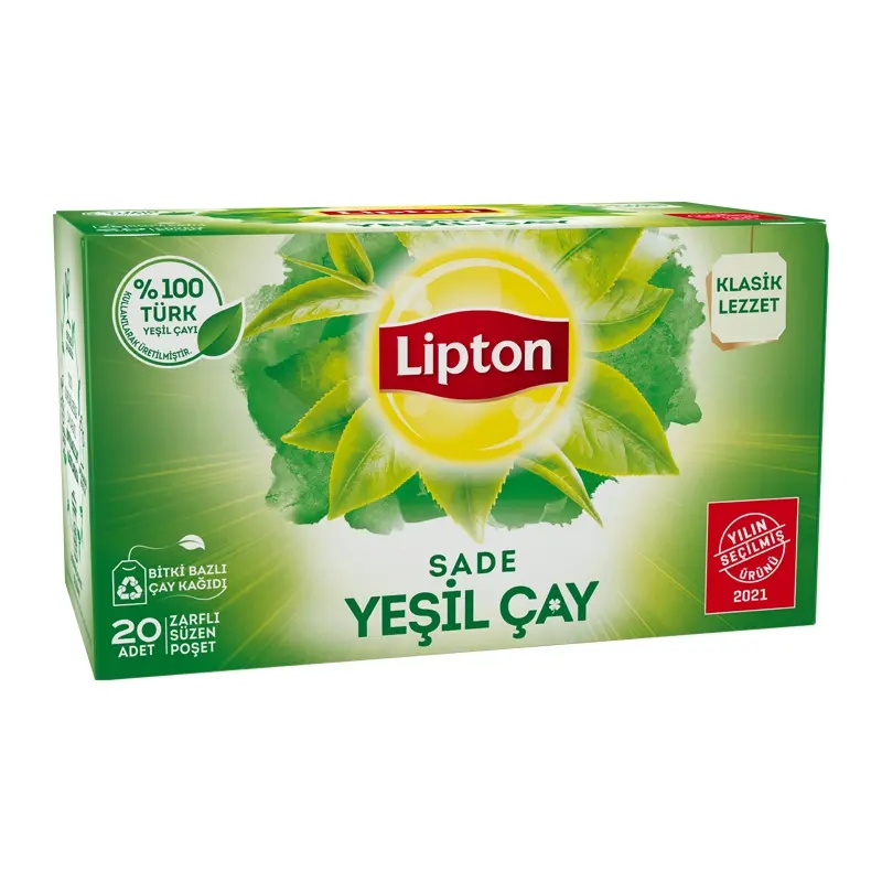 Lipton Sade Yeşil Çay 20'li Bitki Çayı - 5