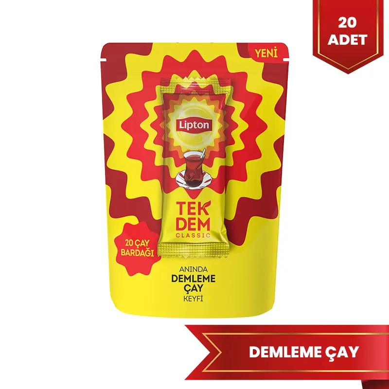 Lipton Tek Dem Classic 1,9 Gr 10'lu Paket 20 Bardak - 1