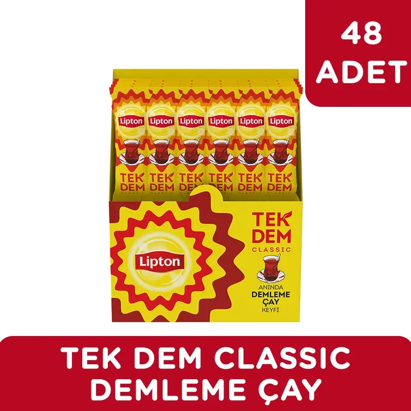 Lipton Tek Dem Classic 1,9 Gr 24'lü Kutu 48 Bardak - 2