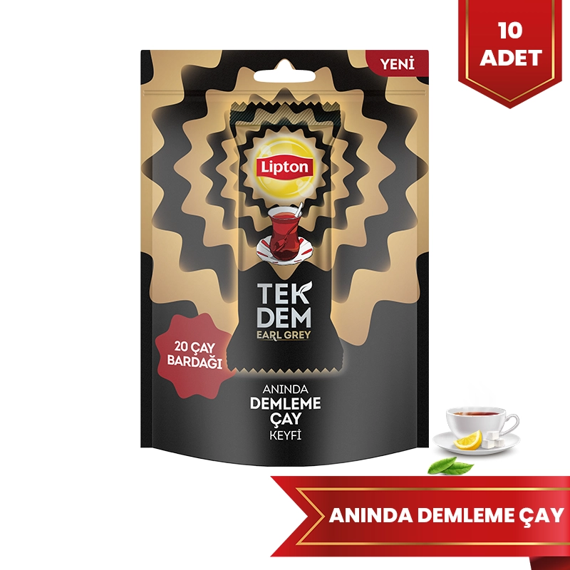 Lipton Tek Dem Earl Grey 10'lu Paket - 1