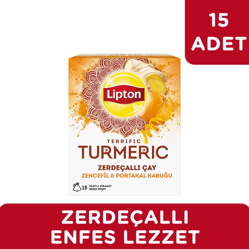 Lipton Turmeric Bardak Poşet Süzen Çay 15'li - 2