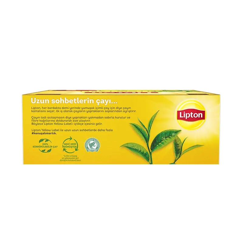 Lipton Yellow Label 100' lü Bardak Poşet Çay - 3