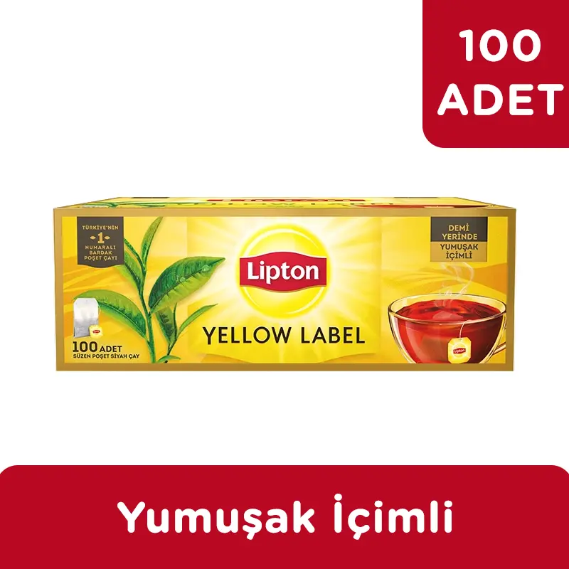 Lipton Yellow Label 100' lü Bardak Poşet Çay - 2