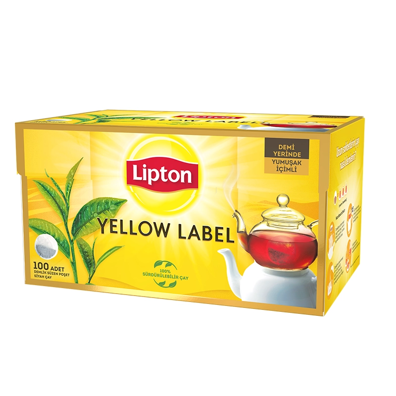 Lipton Yellow Label 100' lü Demlik Poşet Çay - 3