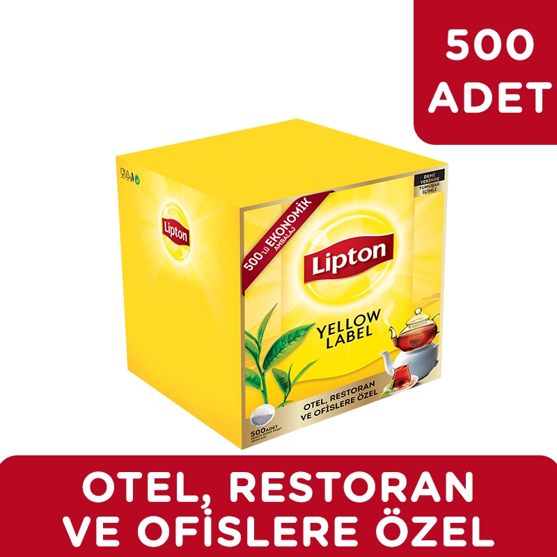Lipton Yellow Label 500'lü Demlik Poşet Çay - 2