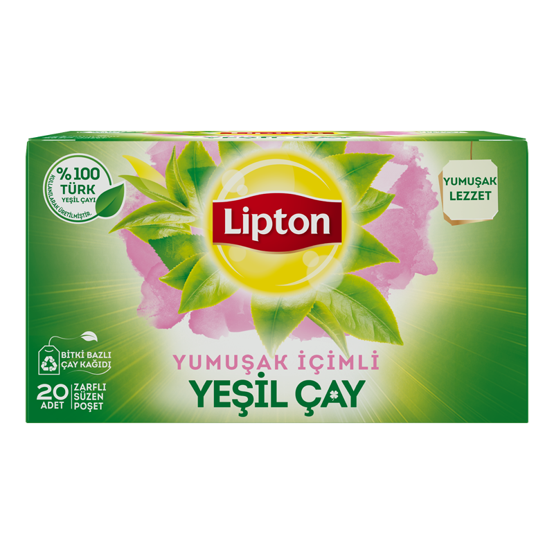 Lipton Yeşil Çay Yumuşak İçimli 20'li Bitki Çayı - 3