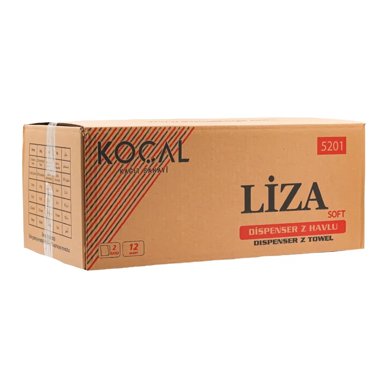 Liza Soft Dispenser Z Katlı Havlu 150 Li 12 Paket Koçal - 3