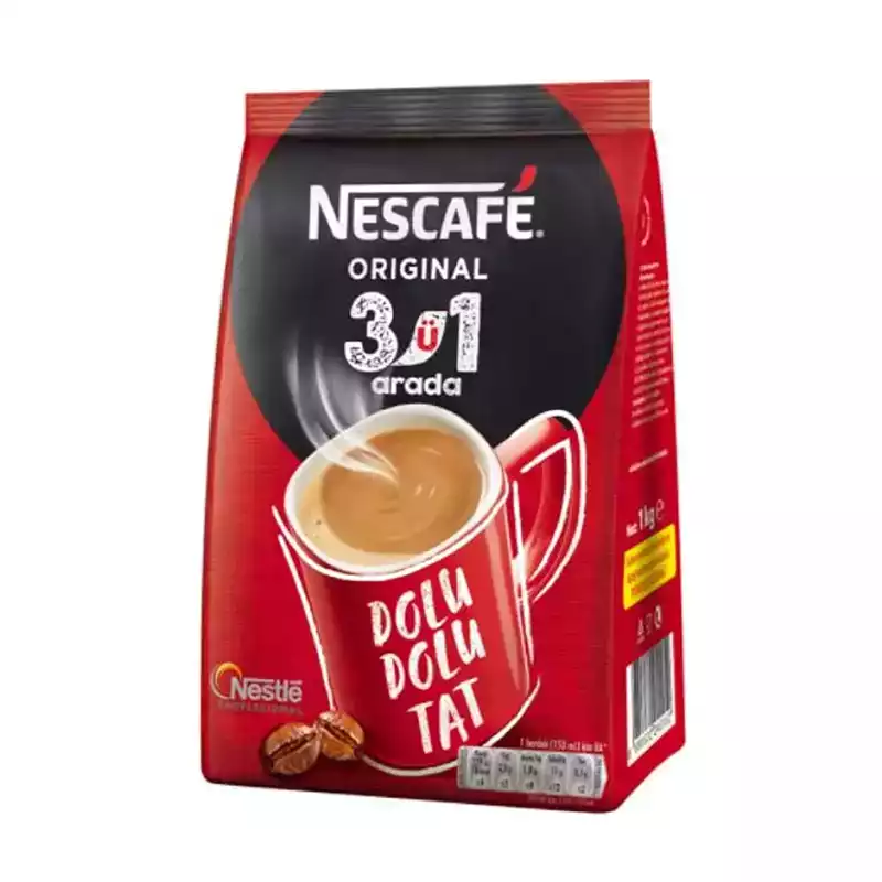 Nestle Nescafe 3'ü 1 Arada 1 Kg - 1