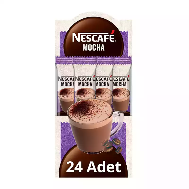 Nestle Nescafe Mocha 17,9 gr X 24'lü - 1