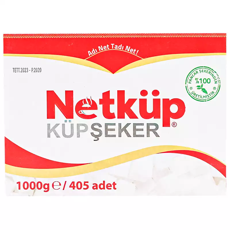 Netküp Küp Şeker 1000 Gr 405'li - 1