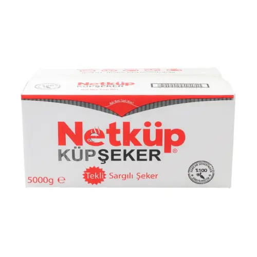 Netküp Tek Sargılı Küp Şeker 5000gr 5 Kg - 1