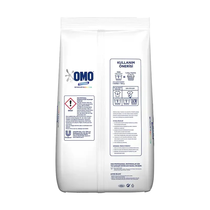Omo Professional Toz Deterjan Restoranlara Özel 9 Kg Ücretsiz Kargo - 3