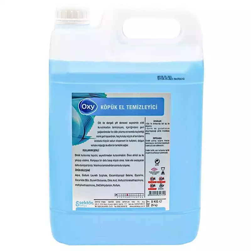 Oxy Köpük El Temizleyici 5 Kg - OXY
