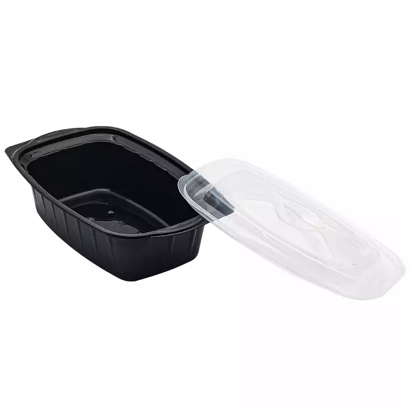 Özge Plastik Sıcak Yemek Kabı 750Gr Mikrodalga Gıda Kabı 300 Lü Set - 2