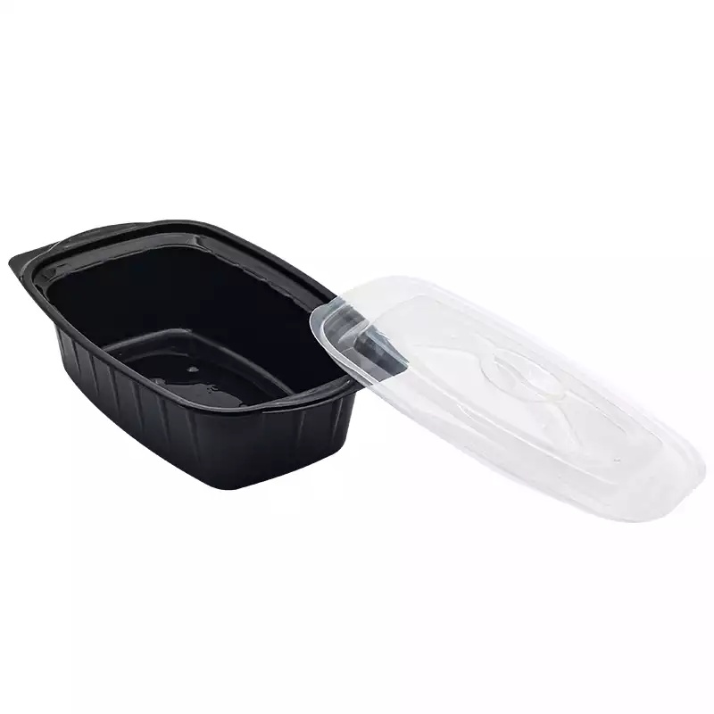 Özge Plastik Sıcak Yemek Kabı 750Gr Mikrodalga Gıda Kabı 300 Lü Set - 2