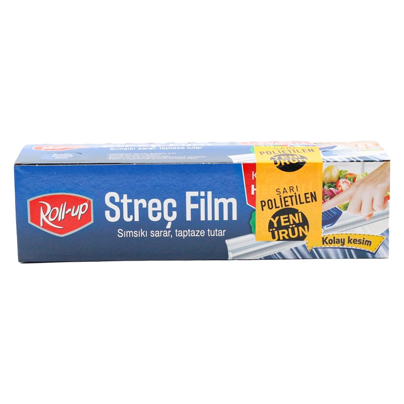 Roll-Up Sarı Polietilen Streç Film 30x300 Metre 8 Mikron - 3