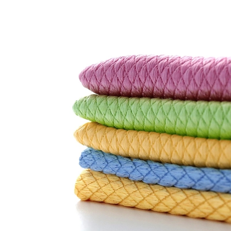 Silver Home Mikrofiber Baklava Desenli Cam Bezi 40x40 Cm - SILVER HOME