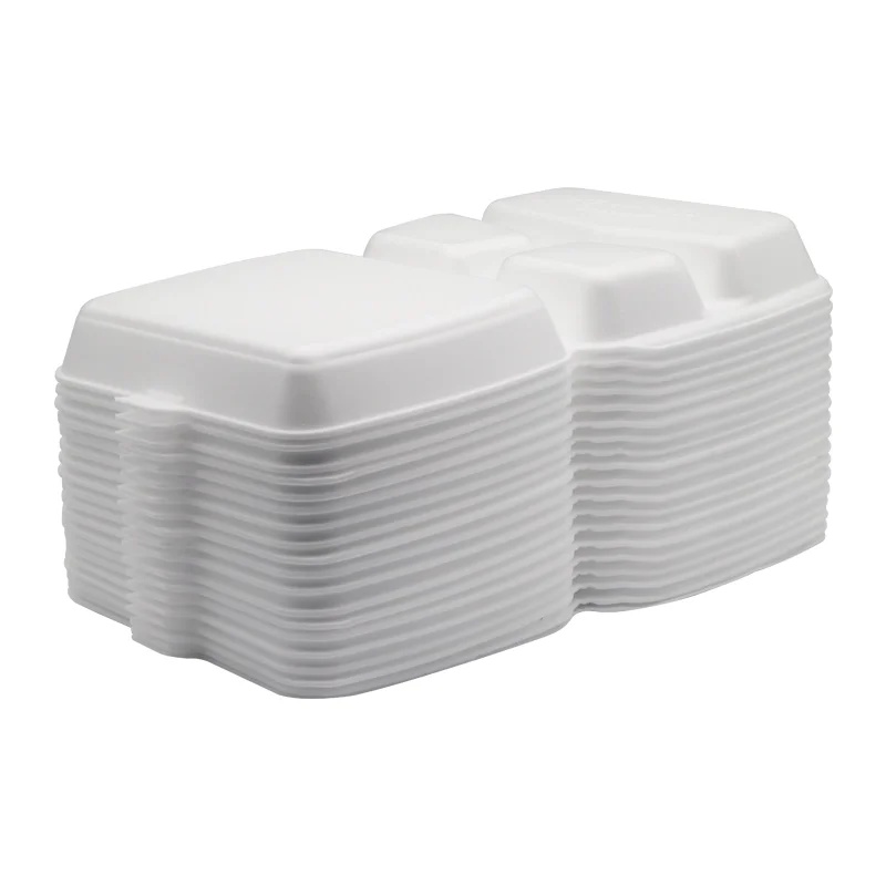 Smart Pack 3 Gözlü Kapaklı Köpük Tabak Mod 23 A 100 Lü - 3