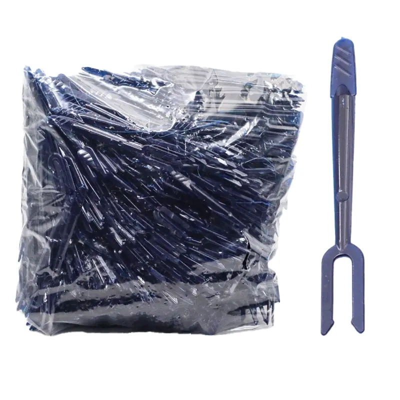 Smart Pack Cips Çatalı Mavi Renk 1000 Adet - 1