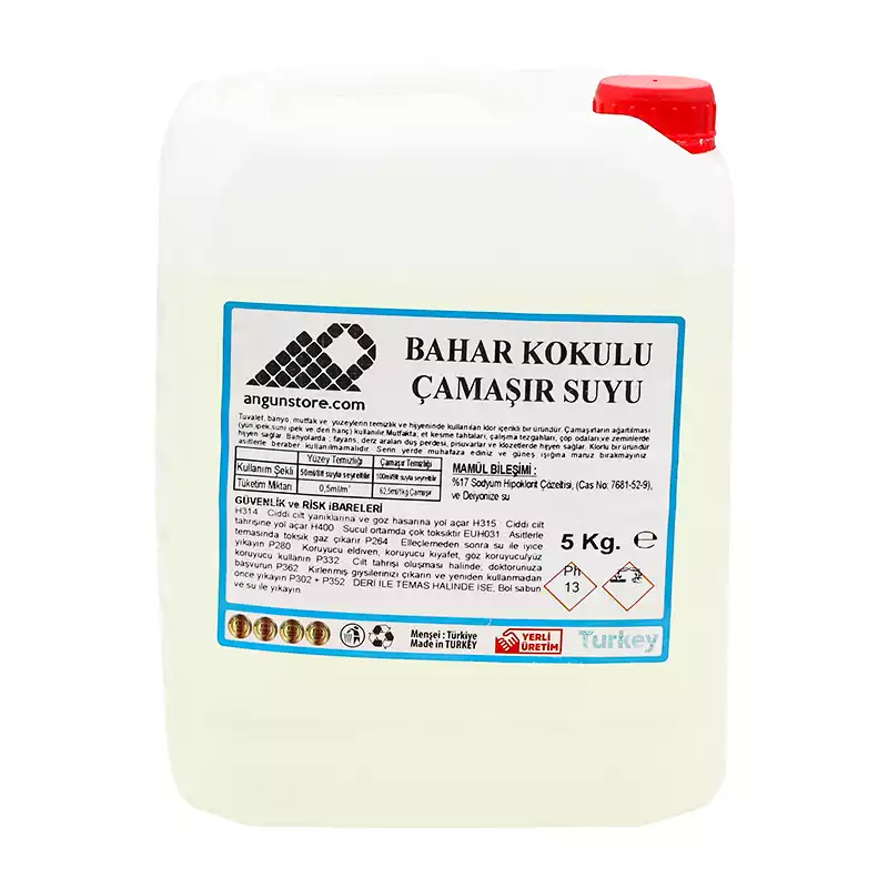 Soliva Ekonomik Çamaşır Suyu Bahar Kokulu 5 Kg - 1