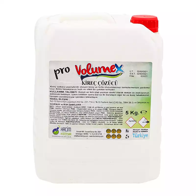 Soliva Pas Kireç Çözücü 5 Kg Volumex - 1