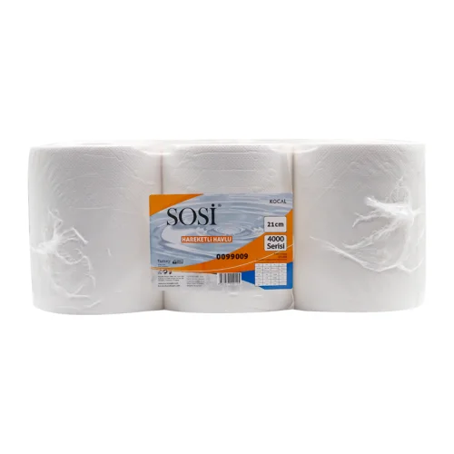 Sosi Hareketli Havlu 6 Lı 21 Cm 4 Kg Koçal - 2