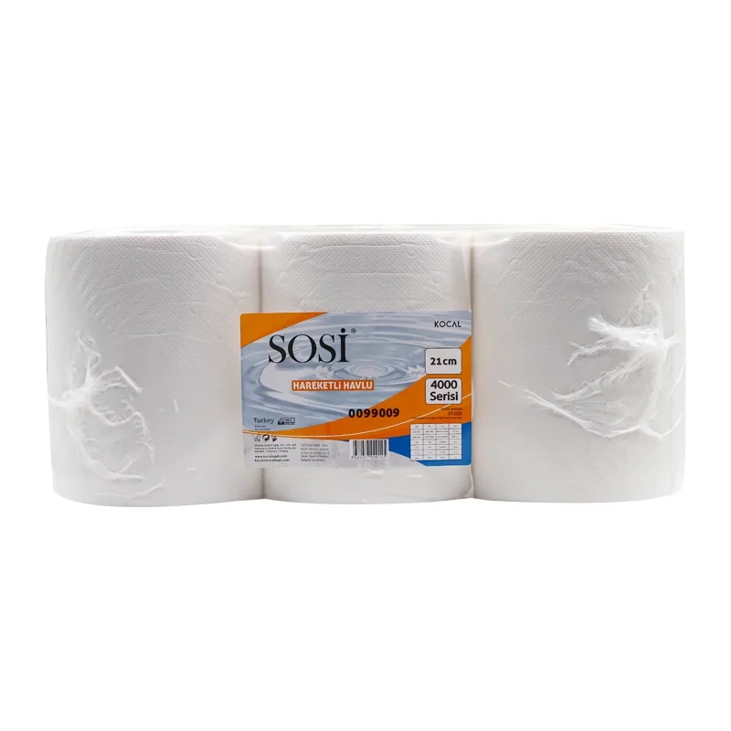 Sosi Hareketli Havlu 6 Lı 21 Cm 4 Kg Koçal - 4