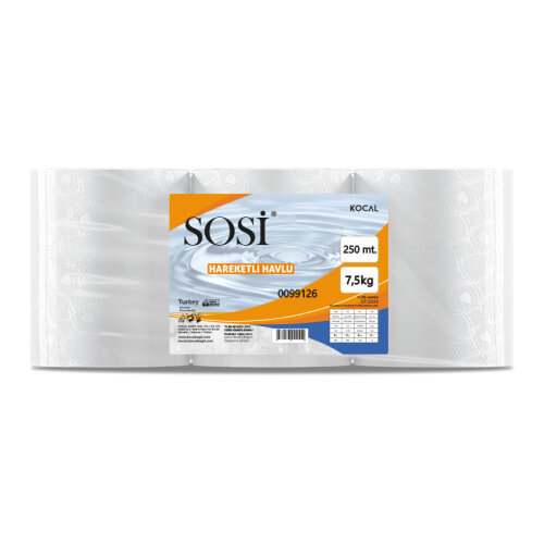 Sosi Hareketli Havlu 7,5 Kg 250 Mt Koçal - KOÇAL