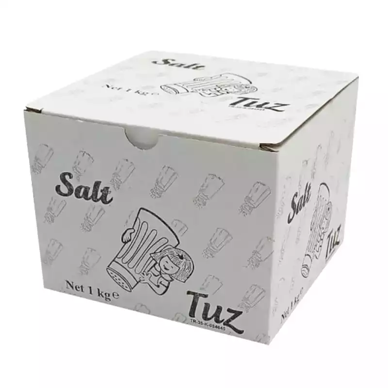 Paketli Stick Tuz Tek kullanımlık Karton Kutu 1 kg - 2