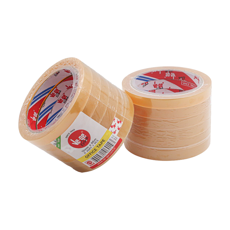 Vege Office Tape 12x66 Metre Selefon Bant 6Lı - 1