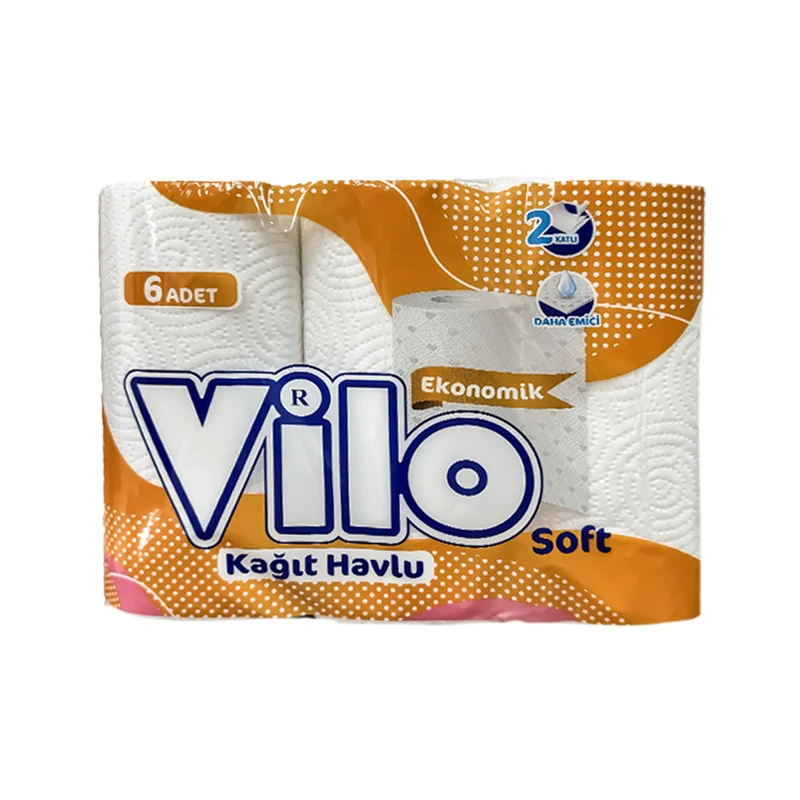 Vilo Soft Havlu 6 Lı 4 Paket 20x11 Cm Koçal 6x4 - 1