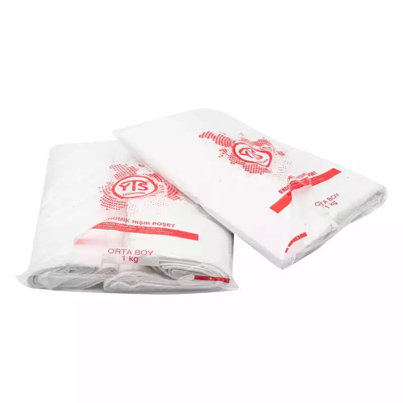 YTS Ekonomik Şeffaf Atlet Poşet Orta Boy 27x50 Hışır Poşet - 4