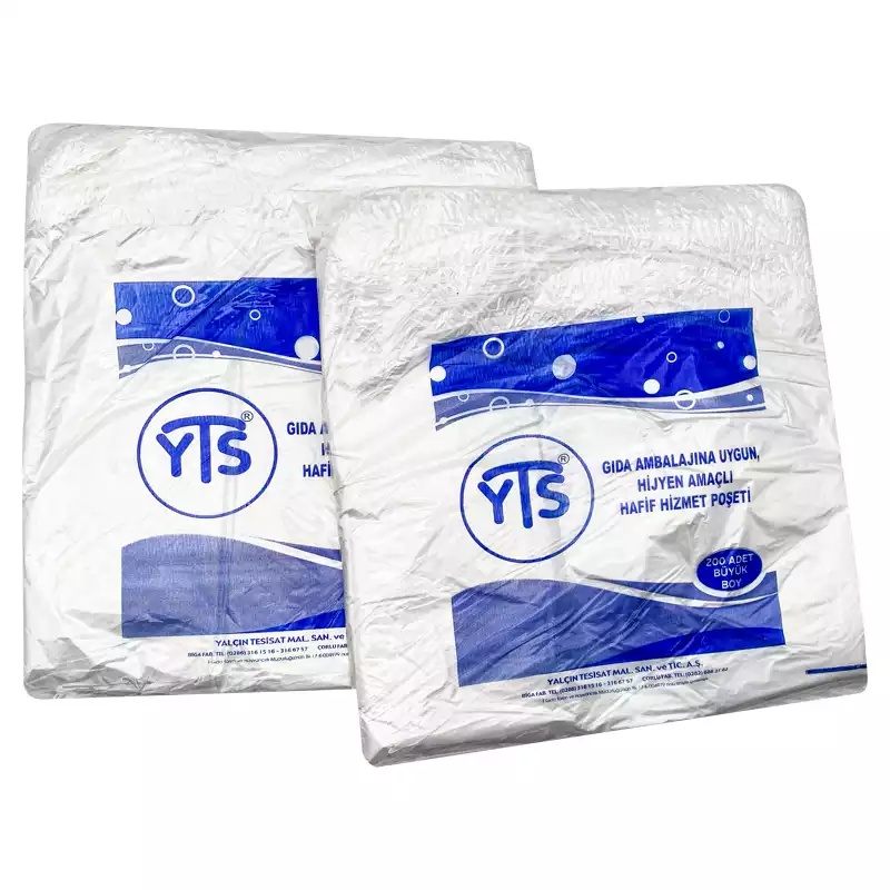 YTS Hijyen Atlet Poşet Büyük Boy Hışır Poşet - 3