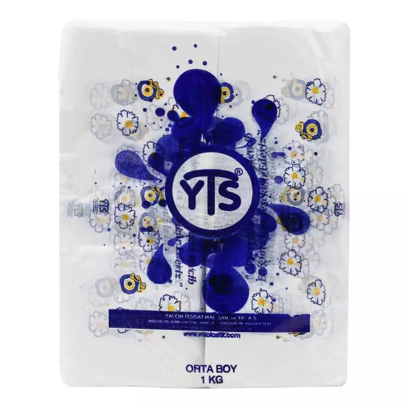YTS Orta Boy 27x50 Hışır Nazar Boncuk Baskılı Atlet Poşet - 2