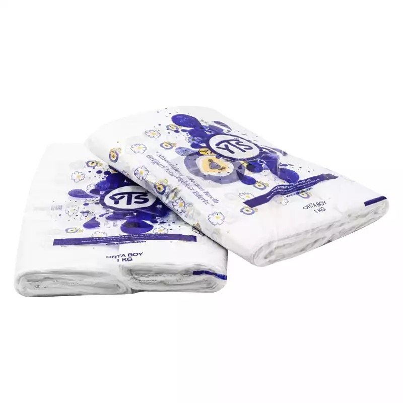 YTS Orta Boy 27x50 Hışır Nazar Boncuk Baskılı Atlet Poşet - 4
