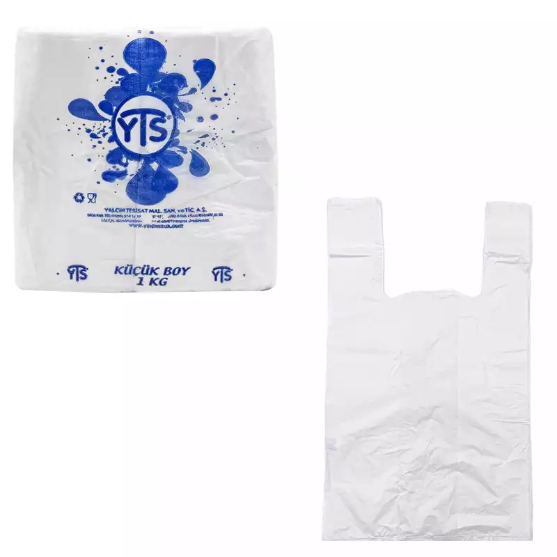 YTS Şeffaf Atlet Poşet Küçük Boy Hışır Poşet - YTS